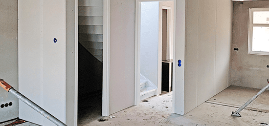 bouwproces-binnenwanden